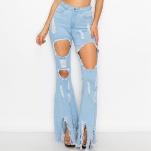 HIGH WAISTED BELL BOTTOMS